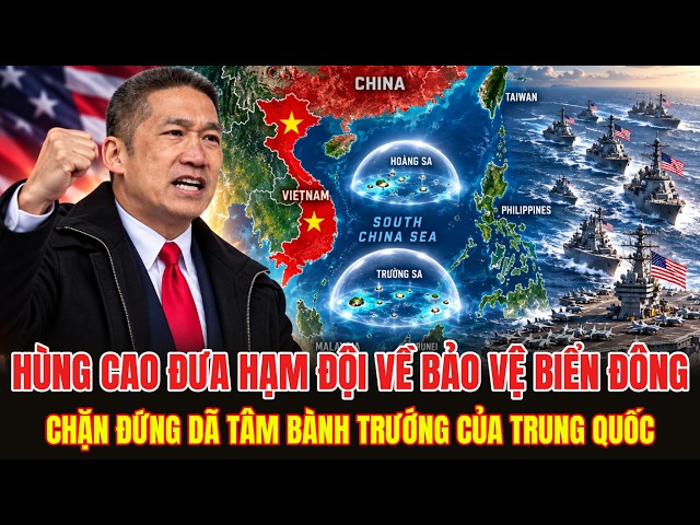 HÙNG CAO Đưa Hạm Đội Tàu Chiến Tiến Về Biển Đông, Quyết Bảo Vệ Quê Hương Trước Dã Tâm Trung Quốc!