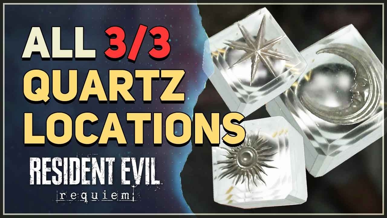ALL Quartz Locations (Moon Quartz, Sun Quartz, Star Quartz) Resident Evil 9 Requiem