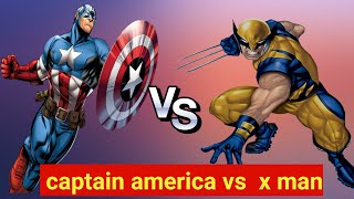 marvel superheroes fight | global game galaxy tv | G3 tv | Round :1 | captain america vs  x man HD screenshot 1