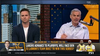 THE HERD | LeBron is in full playoff mode -Chris Mannix on Lakers beat Pelicans, advance to Playoffs