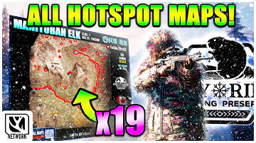 Askiy Ridge Guide | ALL 19 HOTSPOT MAPS! - theHunter Call of the Wild