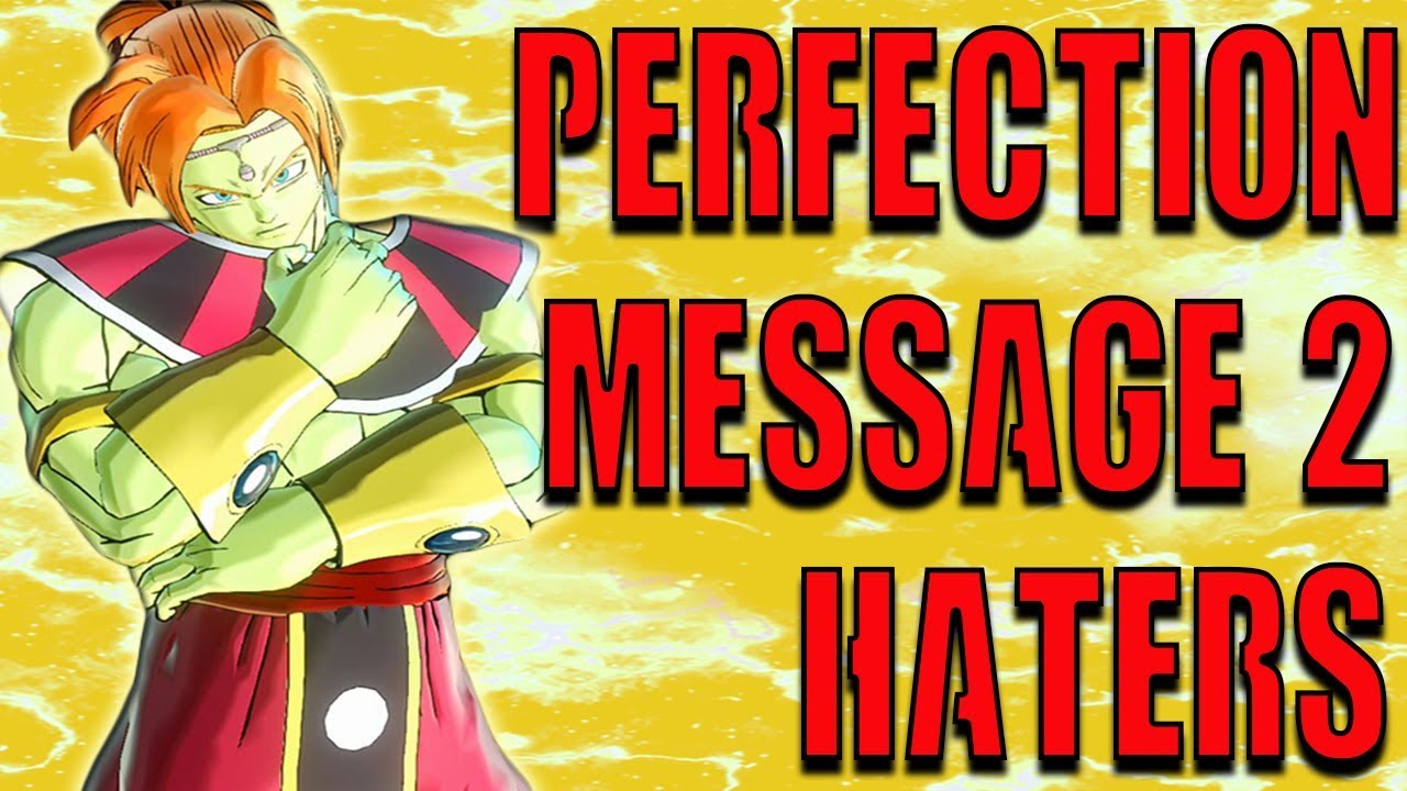 The Super Itachi 's Message to His Haters In The Dragon Ball Xenoverse 2 community