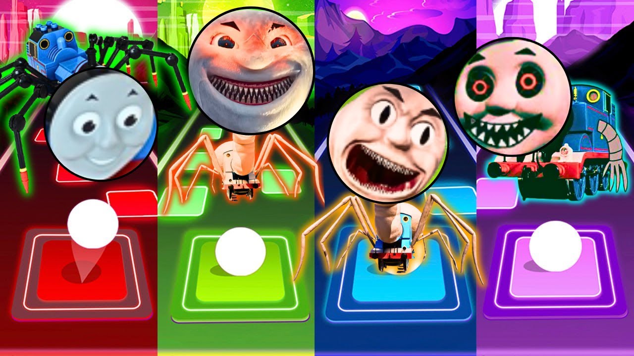 Megamix 2023 💥 Thomas Train Exe 🆚 Spider Thomas 🆚 Evil Thomas Train 🆚 Scary Thomas