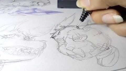 [Speedpaint] FNaF - Golden Freddy, Mangle and Springtrap