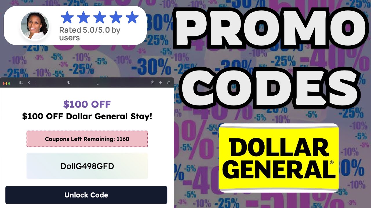 Dollar General Promo Codes 2026: New, Working Dollar General Coupons ...