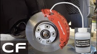 How to Change your Brake Fluid  Easy DIY Tutorial on my Porsche 911