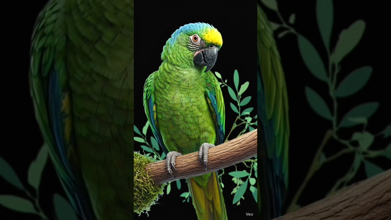 Beautiful Natural Parrot 🦜 | Cinematic Nature Short | Viral Wildlife Video”