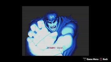 Example of a decent CRT scanline filter. All retro games deserve one.