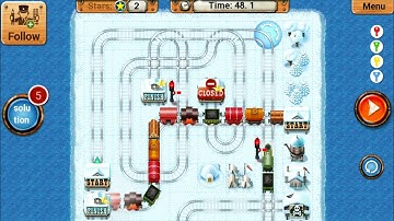 Lay Rail Maze Puzzle Game | Rail Maze 2 | Android Gameplay #506