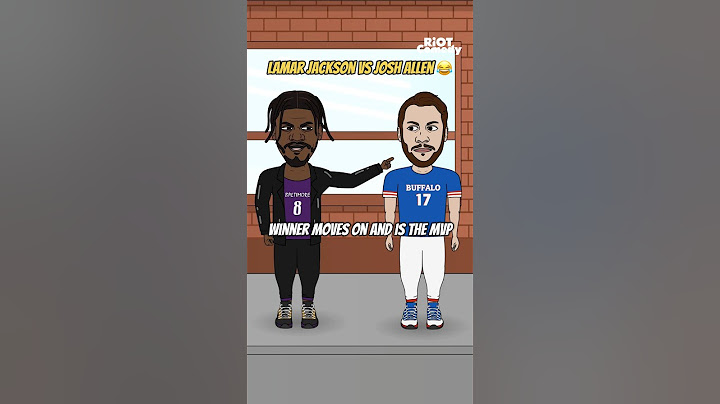 Lamar Jackson and Josh Allen Battle To See Who Takes On Pat Mahomes 😂 Ravens Vs Bills #nfl
