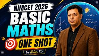 NIMCET 2026 Basic Maths One Shot 🔥 | Complete Revision by Nitin Sir | INPS Classes