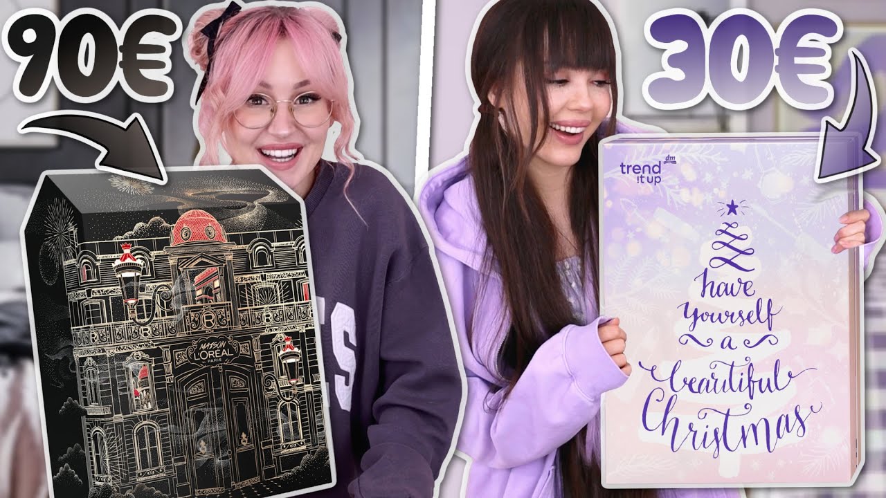 Welcher Adventskalender von dm lohnt sich? 💰 Billig vs. Teuer  | ViktoriaSarina