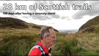 28 km of Scottish trails with 1000m elevation in Scotland's Ochil Hills