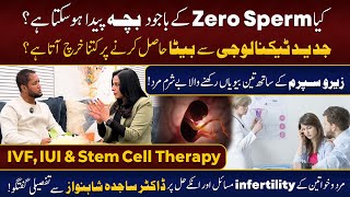 Dr. Sajida Shah Nawaz Exposes Shocking Truth of Male Infertility | Hafiz Ahmed