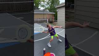 Amazing Frisbee Trick Shot!