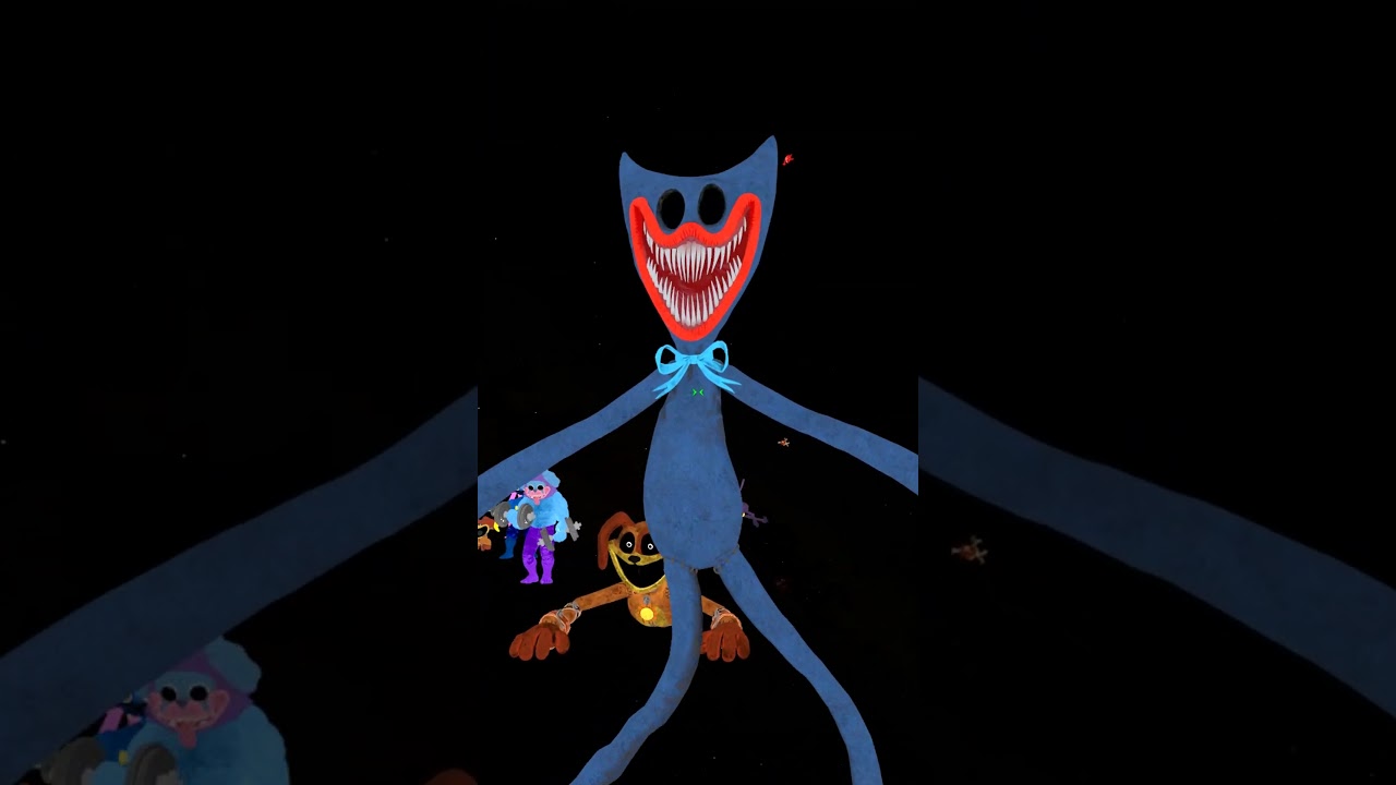 Space SPARTAN KICKING all new Poppy playtime chapter 3 CatNap Huggy Wuggy Miss Delight Dogday