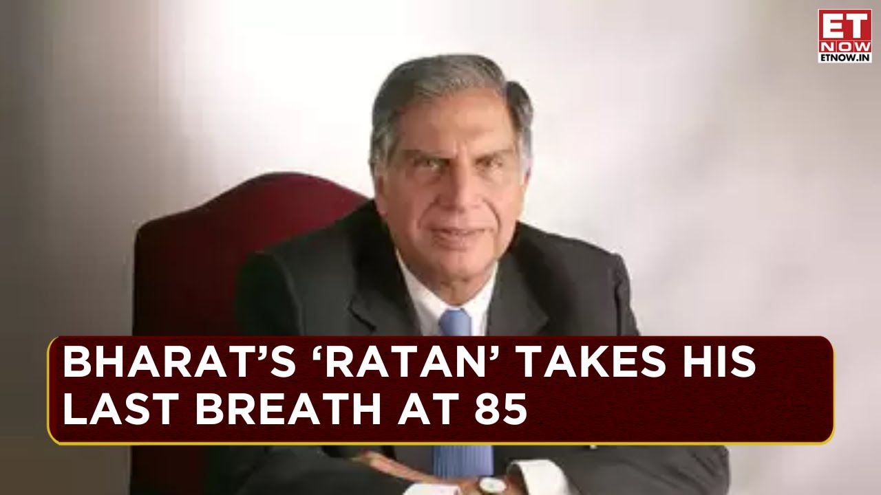 Breaking News! Ratan Tata Passes Away At The Age Of 86 | National Icon ...