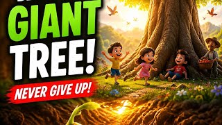 🌱A Tiny Seed Became a Giant Tree! 😱🌳 | Never Give Up! #Shorts#Shorts #TheLittleSeed #MoralStory 