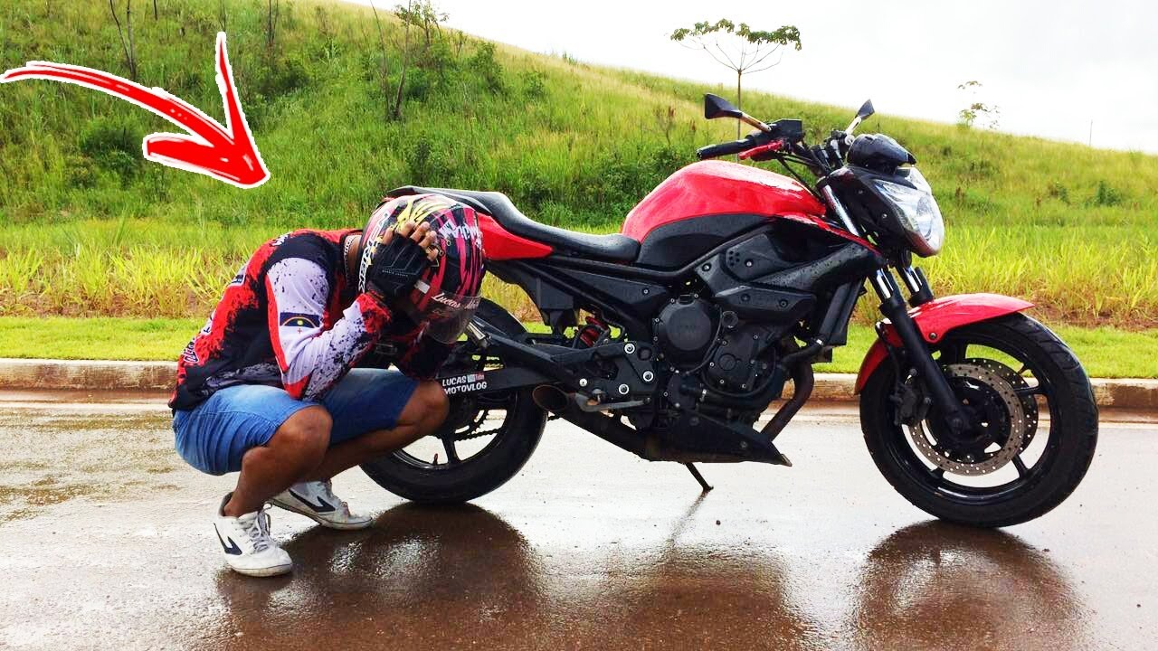 DEU PROBLEMA NA MINHA XJ6 lucas motovlogue