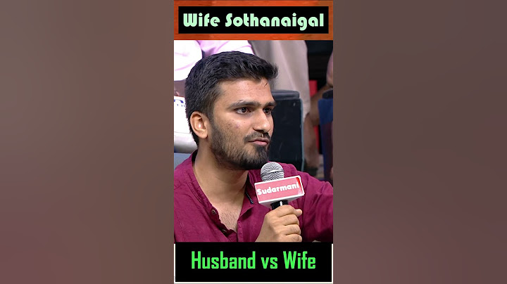Husband vs Wife😂😂I Neeya Naana troll #comedy #neeyananatroll #outing