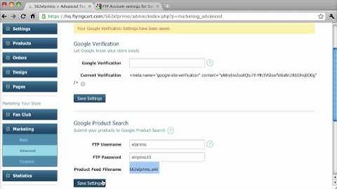 Part 2 of Getting your Products into Google Shopping (Create a DataFeed and Submit)