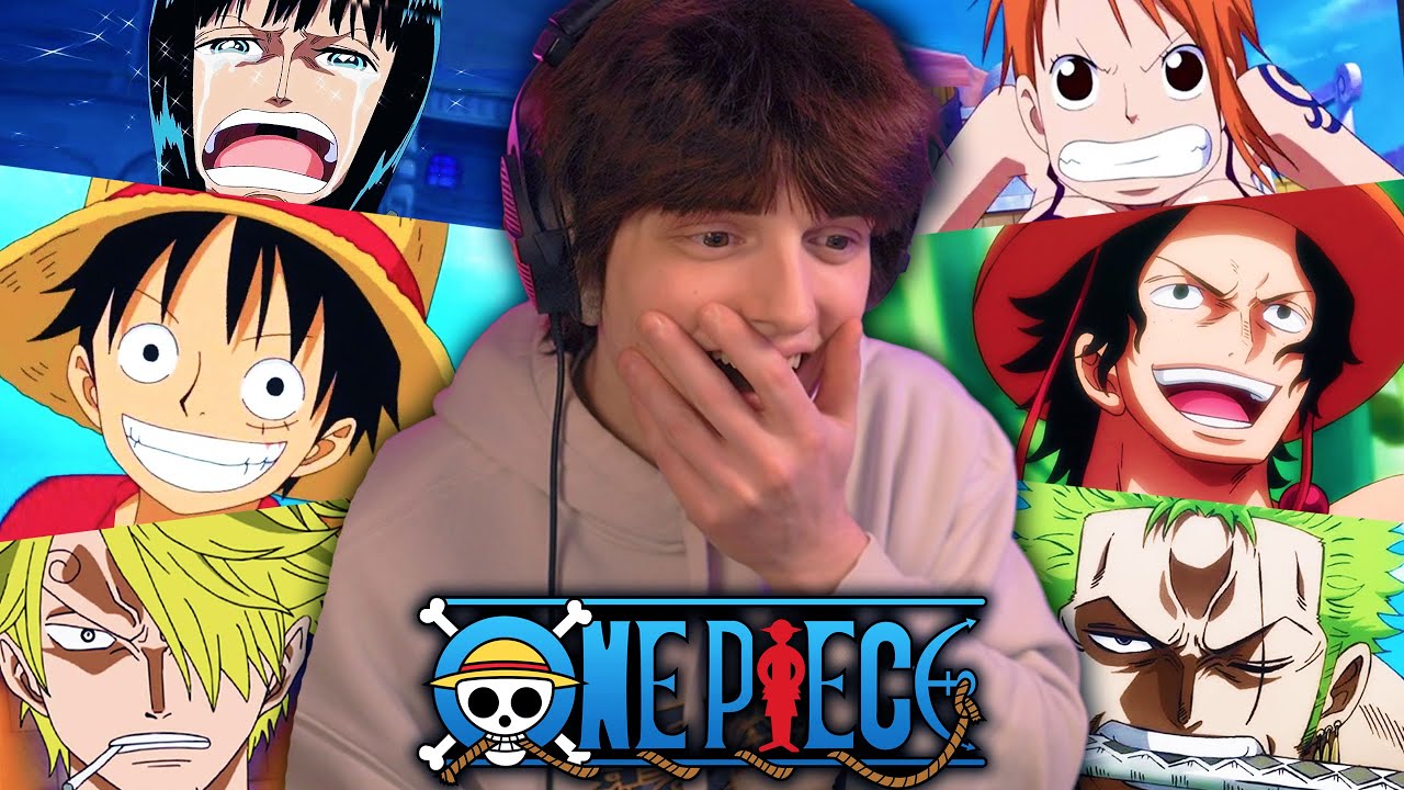 Reacting to ONE PIECE OPENINGS 1-14 for THE FIRST TIME!