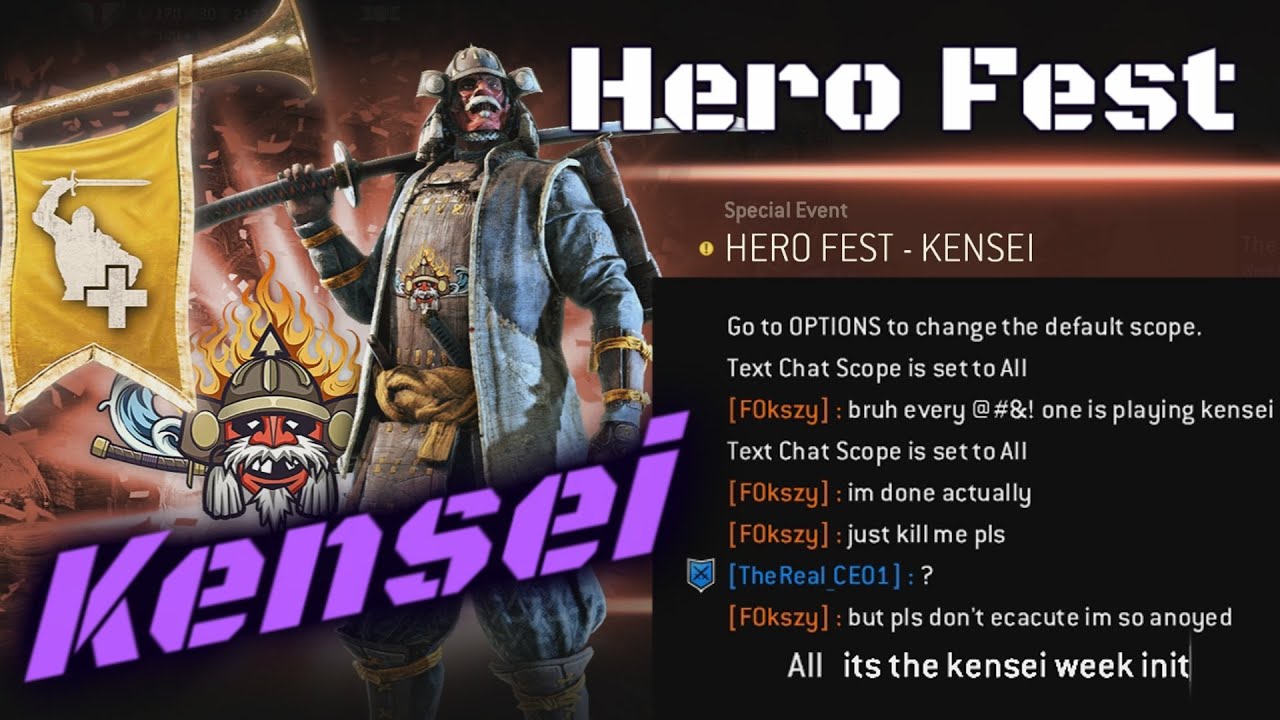 Kensei Ranked Duels: Hero Fest Showcase In For Honor!