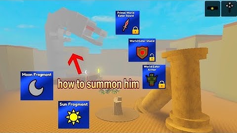 Roblox[Control Army] || How To Summon OuroBoros Boss And How To Find And Make The Material