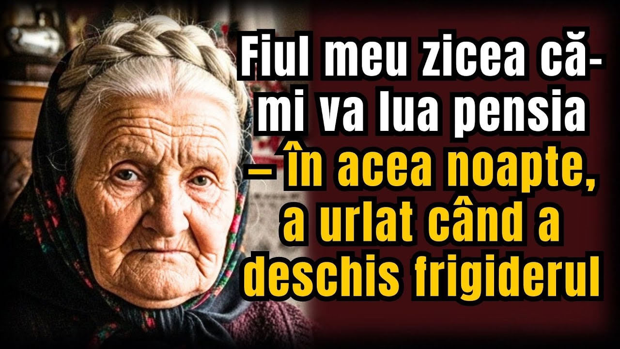 Fiul meu zicea că-mi va lua pensia — în acea noapte, a urlat când a deschis frigiderul | Povești