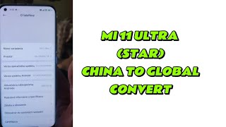 MI 11 ULTRA\PRO (STAR) CHINA TO GLOBAL CONVERT ✅🆗NO NEED BOOTLOADE UNLOCK❌OTA AND BANK APP WORKS💓 screenshot 2