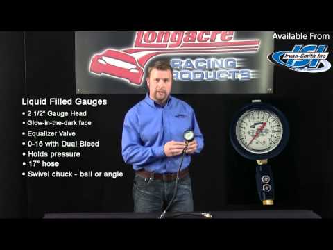 Longacre Analog Tire Pressure Gauges