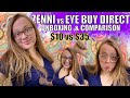 ZENNI vs EYE BUY DIRECT UNBOXING & COMPARISON . WHAT EYEGLASSES ARE BEST TO BUY? CHEAP GLASSES