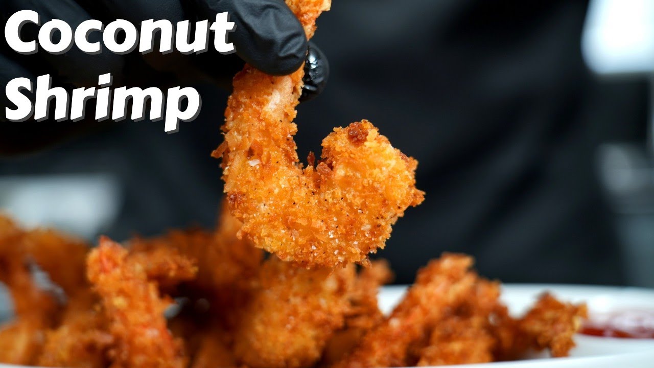 Homemade Coconut Shrimp Recipe and Dipping Sauce - Chef Billy Parisi