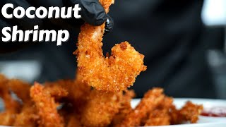 The Most Underrated Appetizer Ever! | Quick & Easy Coconut Shrimp w/ Homemade Cocktail Sauce