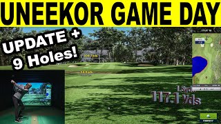 UNEEKOR Game Day Golf Simulator Software! FULL 9 Holes & Update Review