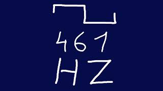 461 hz square
