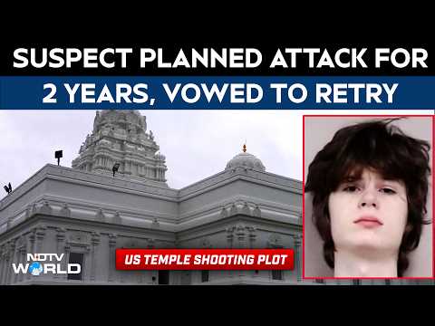 US Hindu Temple Shooting Plot Dossier: Suspect Planned Attack For 2 Years, Vowed To Retry