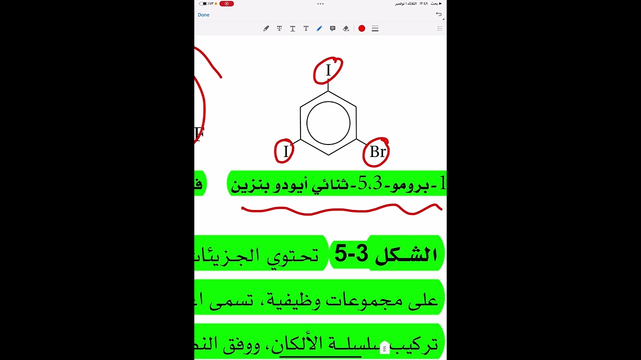 #كيمياء_3-2 الدرس 1-2 هاليدات الألكيل وهاليدات الأريل