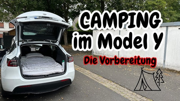 Schlafen im TΞSLA Model Y mit Premium-Matratze von Tescamp? Sorry