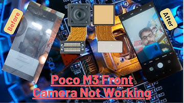 Poco M3 Front Camera Not Working