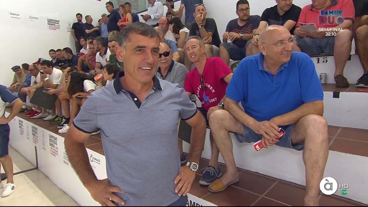 Final Raspall Oliva 30/06/2019. Pilota Valenciana.