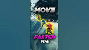 How to Move Faster in PEAK? (The right way)