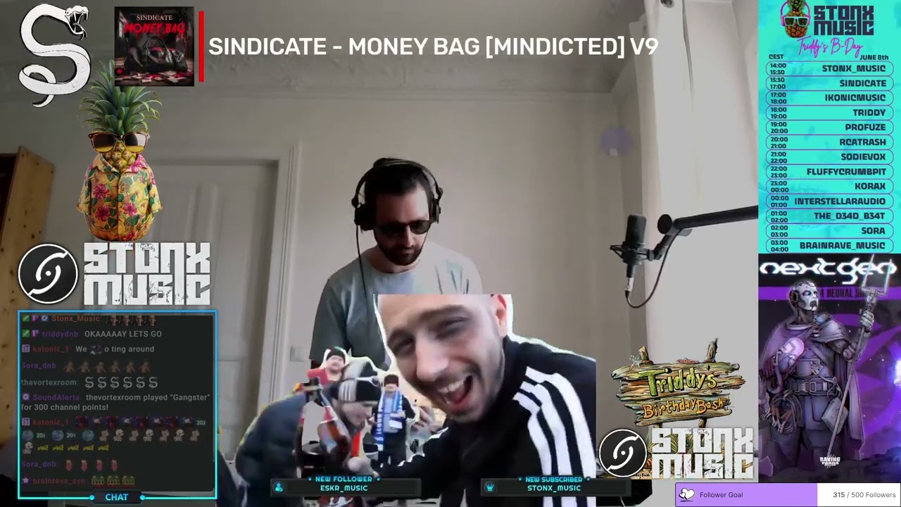 Sindicate | Stonx Music Raid Train x Triddy Birthday Bash | 