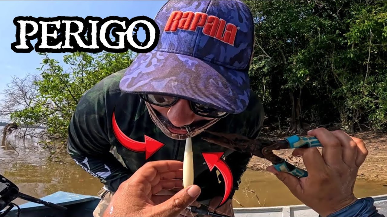 QUASE ACABOU A PESCARIA ANTES MESMO DE COMEÇAR - Pescaria de Tucunaré em Roraima