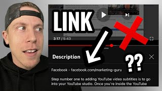 Cara Memperbaiki Link Deskripsi YouTube Tidak Dapat Diklik