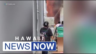 HFD: ‘Intense’ blaze that tore through Kailua warehouse deemed accidental