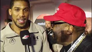 ANTHONY JOSHUA "SHOUT OUT TO EVERYONE ON DELICIOUS TV"