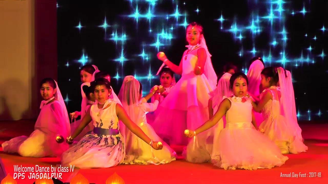 Annual Day 2017 Welcome Dance - YouTube