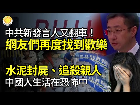 😂中共新发言人大翻车！网友们找到欢乐；87岁阿公过世！野生仙鹤“飞灵堂行礼”突做一举家人吓坏；水泥封尸、追杀亲人! 中国人生活在恐怖之中…大新闻：联合国通过决议 支持巴勒斯坦人建国【阿波罗网FT】