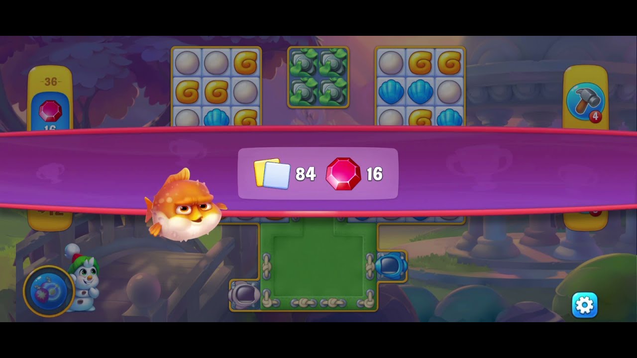 @Fishdom Win Strikes Atlantis Cup Stage 34 - 36